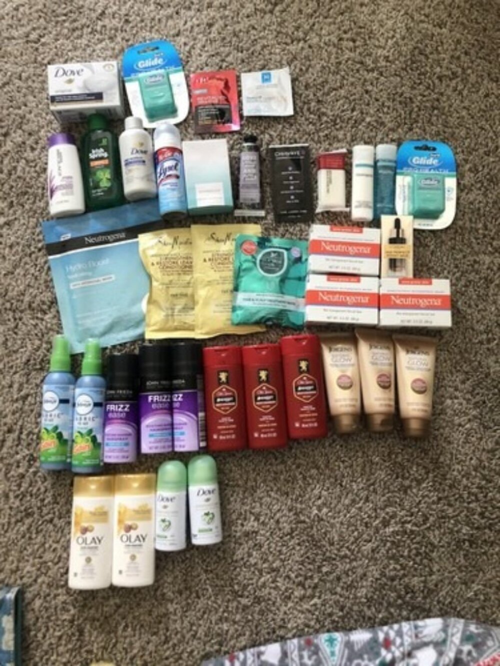 mix lot of 39 items dove olay jergen hask shea moisture john freida loreal oral